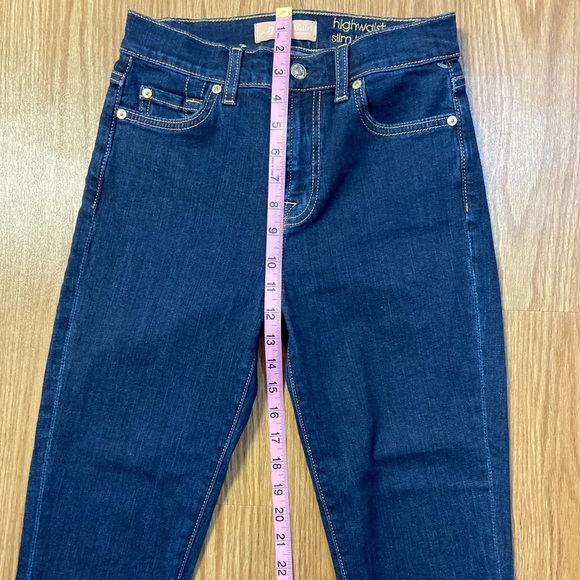 7 for all mankind high waist Jeans - Picture 4 of 11